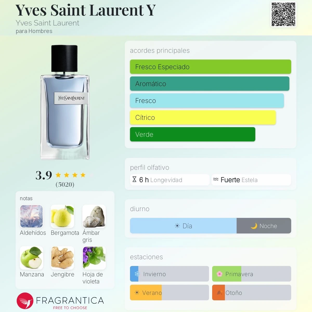 1.1 - Yves Saint Laurent Y EDT - Hombre 2