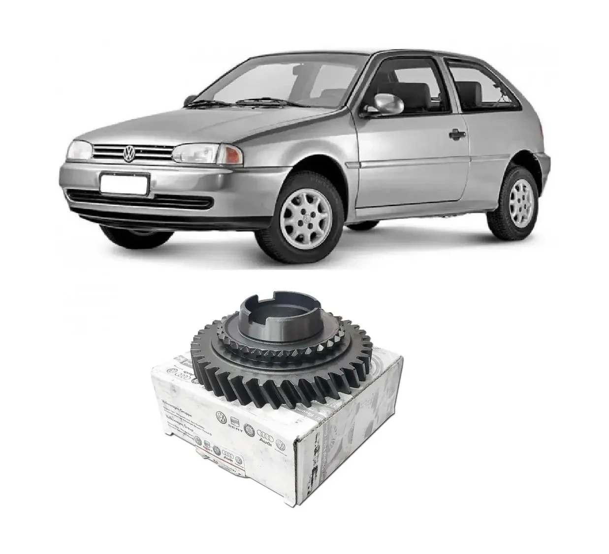 Engrenaje 1a Vw Gol / Parati / Saveiro 1995-2006