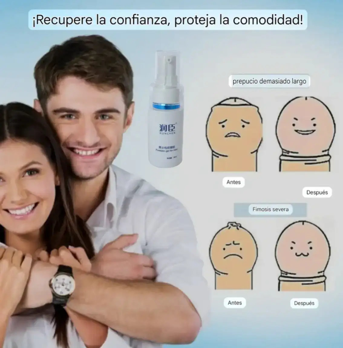 Gel Corrector de Prepucio