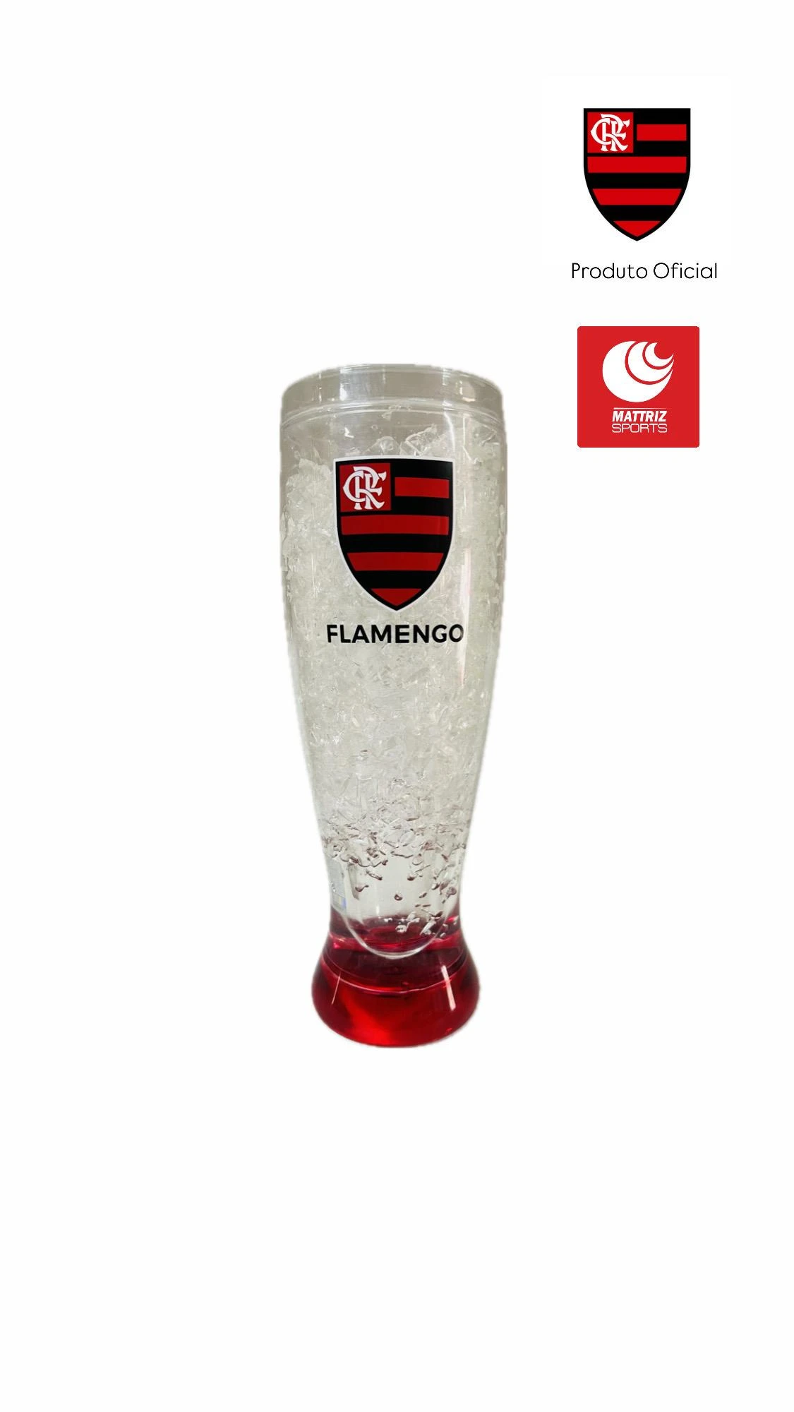 COPO GRANDE FLAMENGO CHOOP 450 ML