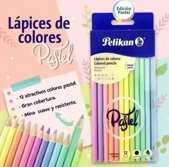 Colores Pelikan Pastel