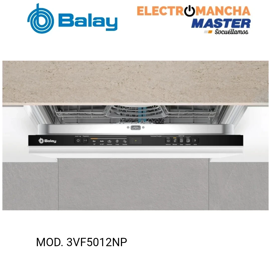 LAVAVAJILLAS BALAY 3VF5012NP INTEGRABLE E 3