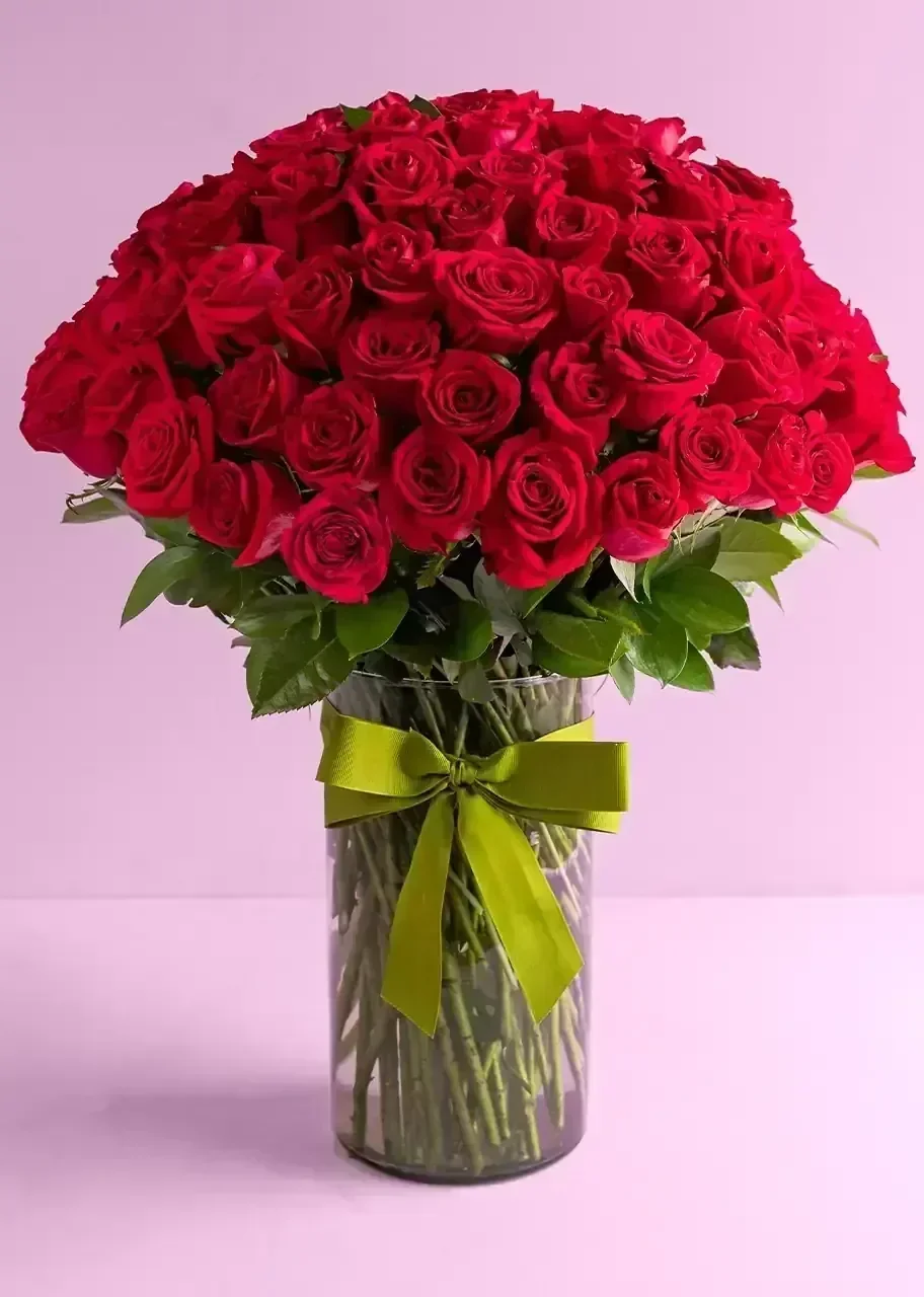 J5 Jarron 100 Rosas 
