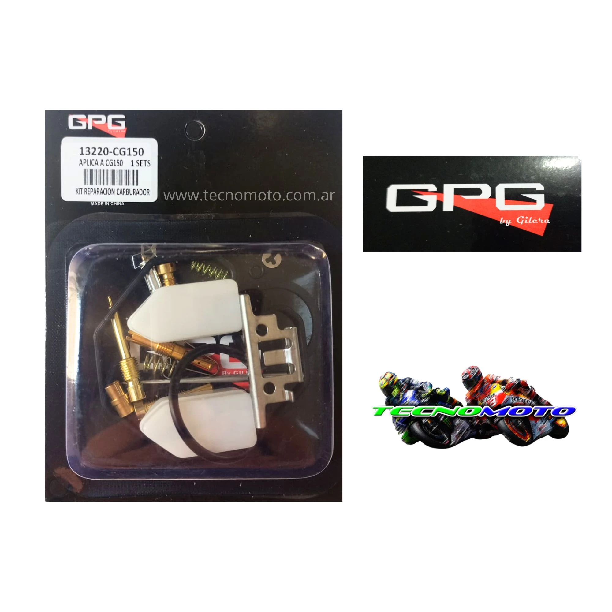 KIT REP.CARBURADOR HONDA 150 TITAN  -48547