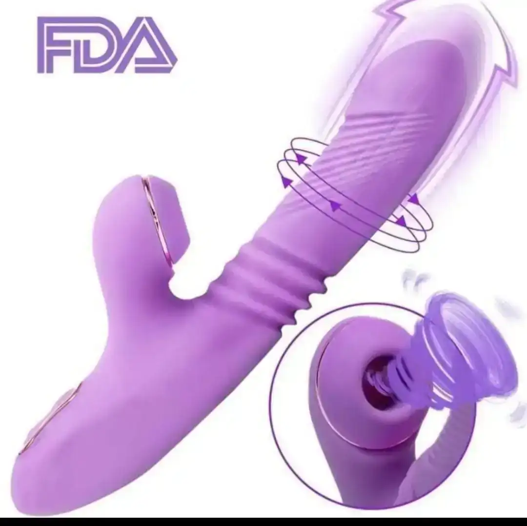 Vibrador con succionador 