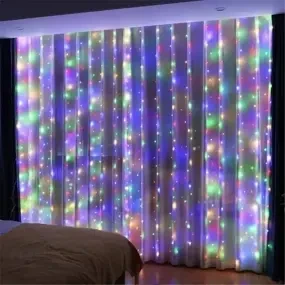 CORTINA LED MYLTICOLOR 3x2