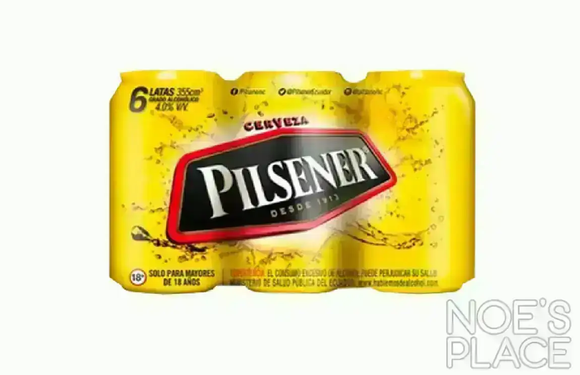 Pilsener negra 473 ml LT sixpack 4%