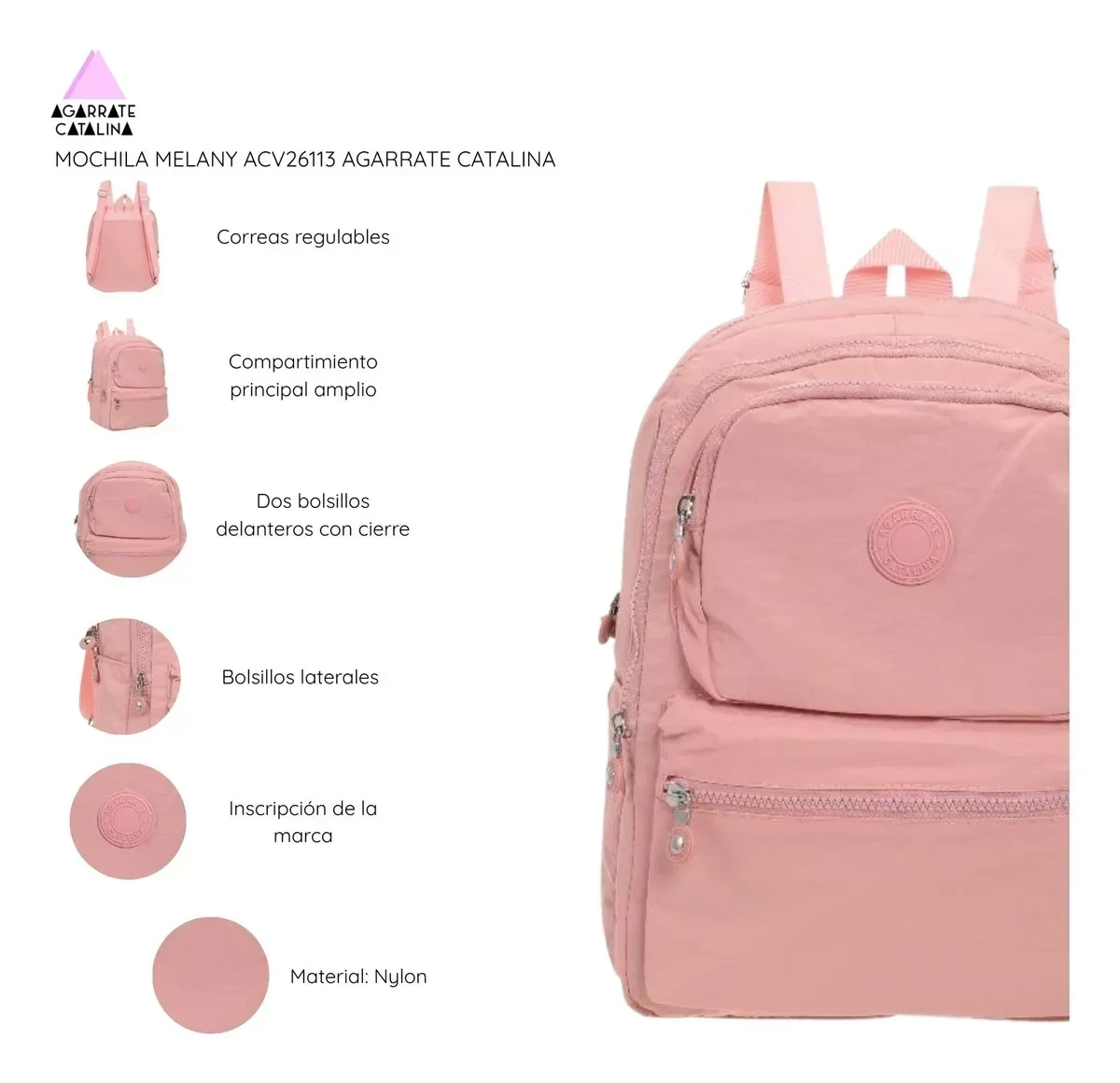 MOCHILA AGARRATE CATALINA ACV26113 3