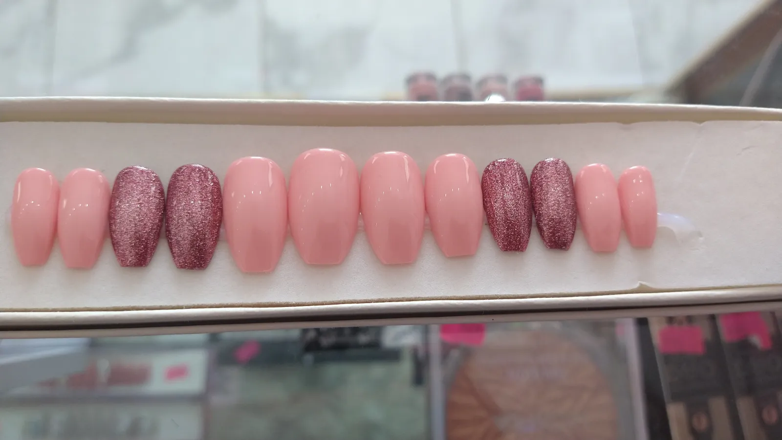 Uñas rosas