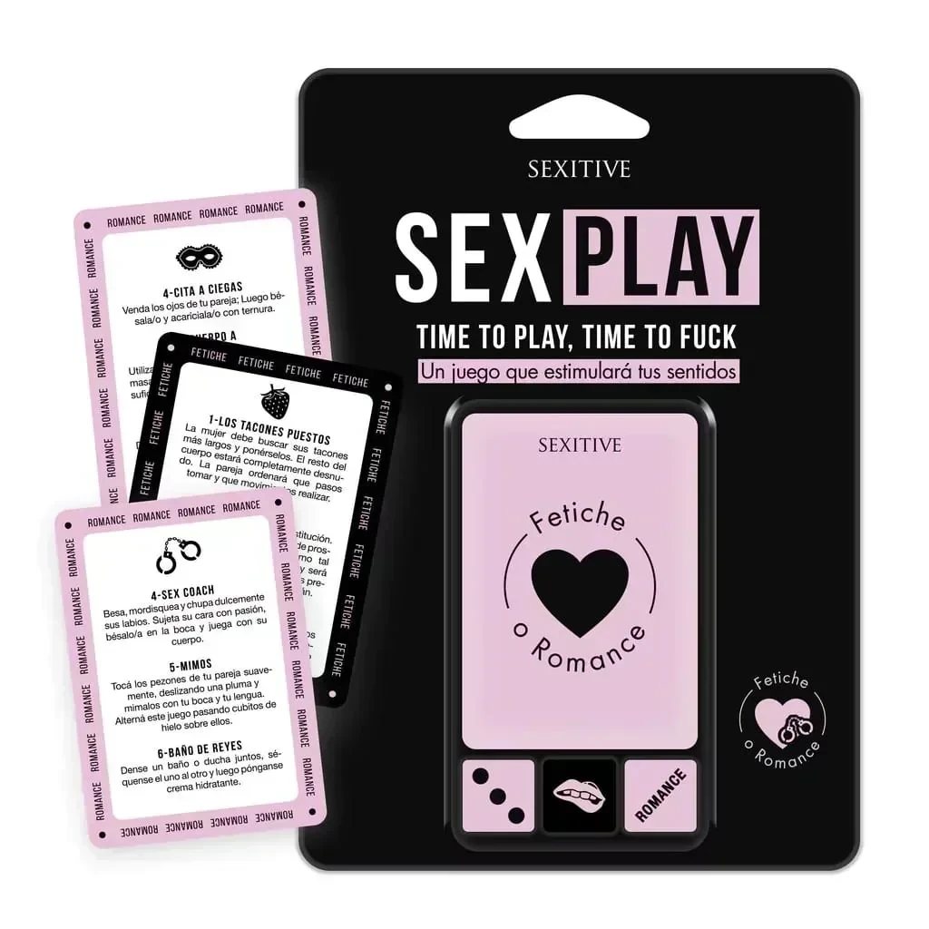 Sex Play, juego de cartas + dados