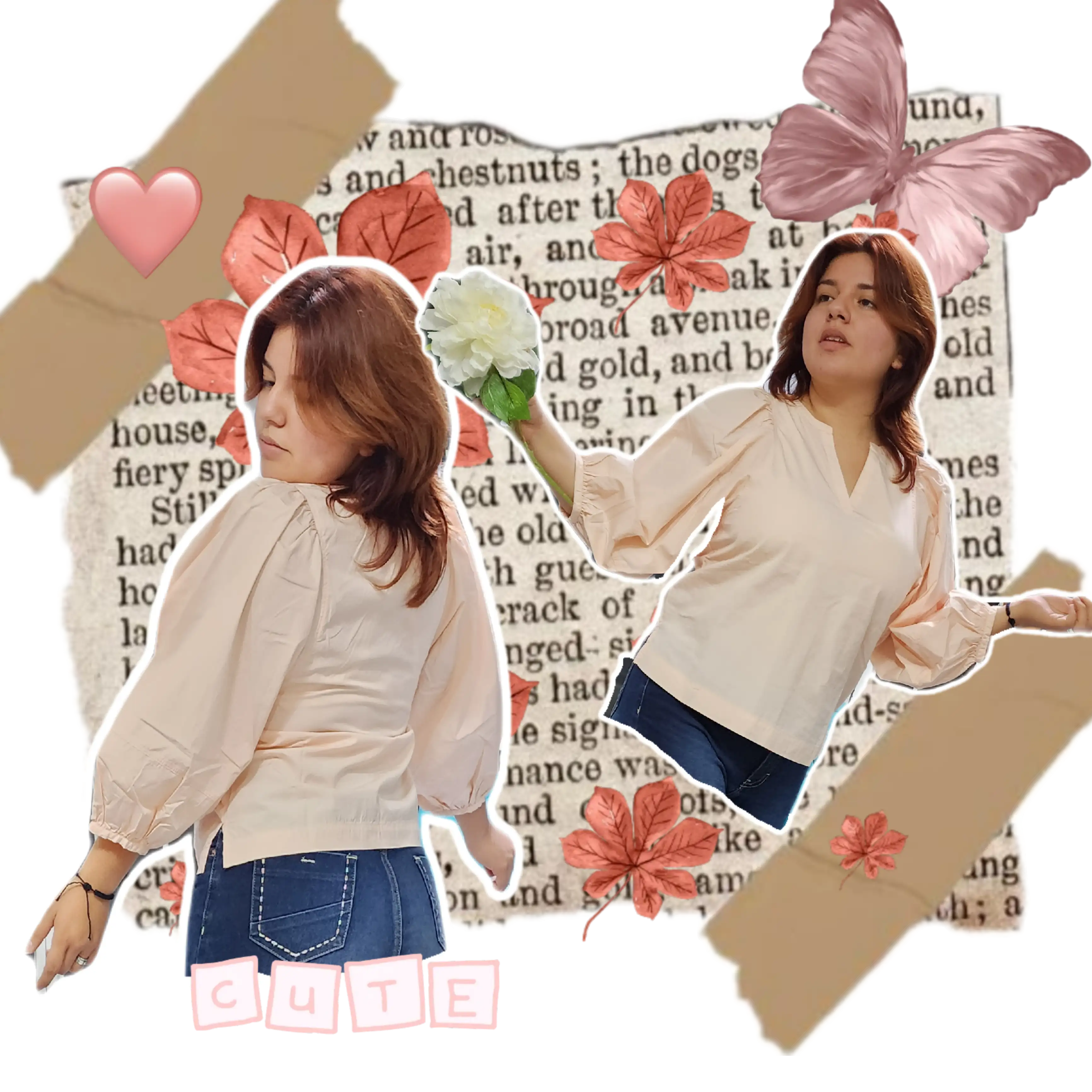 Blusa nude