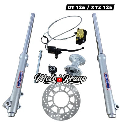 RP DT 125 / RP XTZ 125 Tren delantero completo EVOL TRD2502