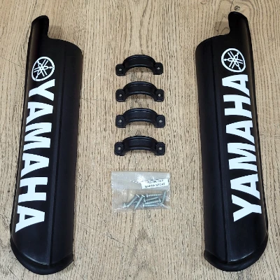 Protector de barras bajo yamaha color negro Gal