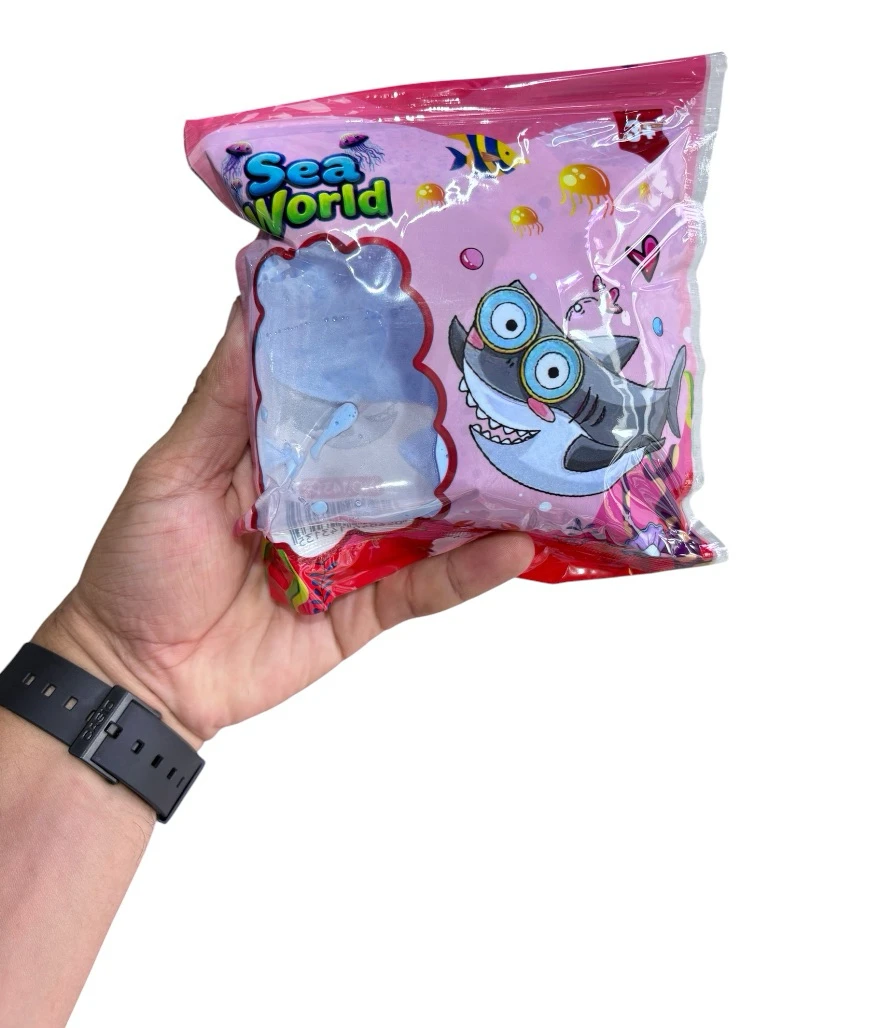 Paquete de 12 Sobres de Foamy Moldeable 'Sea World' con Animales Marinos 5