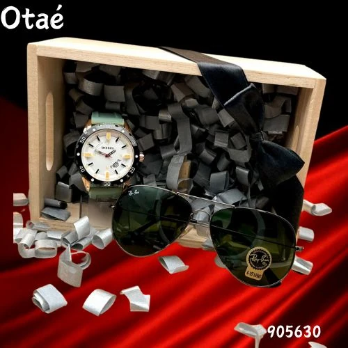 Combo Reloj Diesel Gafa 6