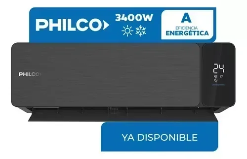 Aire Philco 3400w Frio/Calor Negro Phbks34ha6an