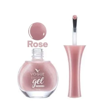 vogue esmalte efecto gel rose
