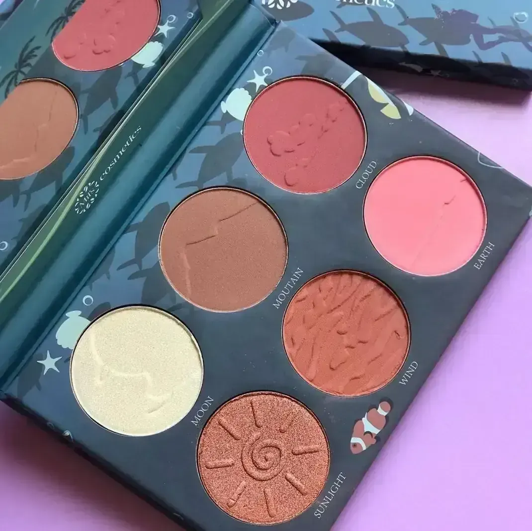 PALETA DE ROSTRO CARIBEAN MIIS COSMETICS
