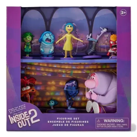 Juego de 2 figuras de Inside Out