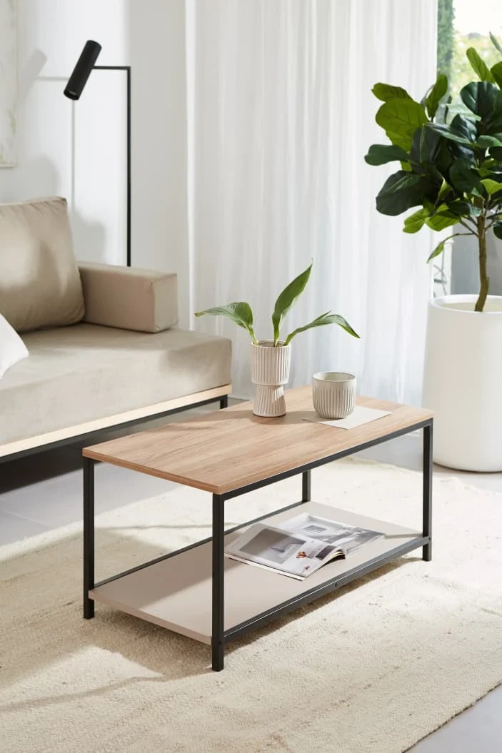 MESA NIDO BAJA LUCI COLOR ROBLE AMERICANO INGRESAN "23/10"