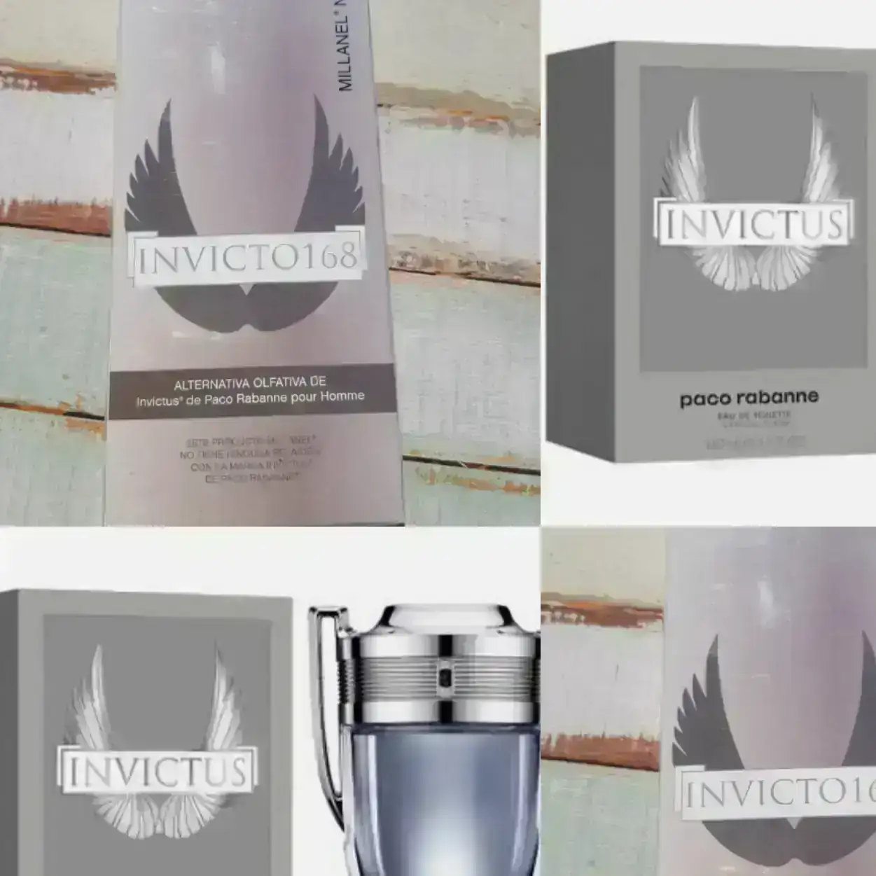 Fragancia masculina Invictus 100ml