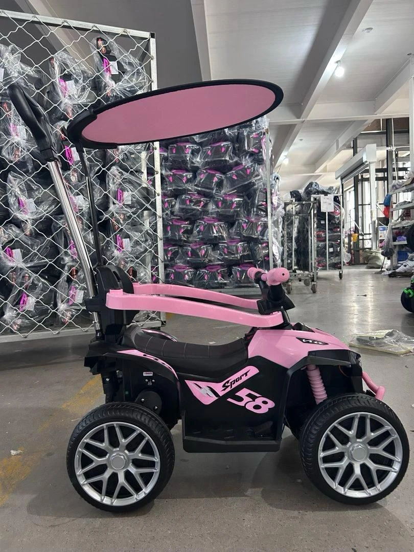CUATRIMOTO ELÉCTRICA Y CONTROL YUMP  CARRO PASEADOR  4