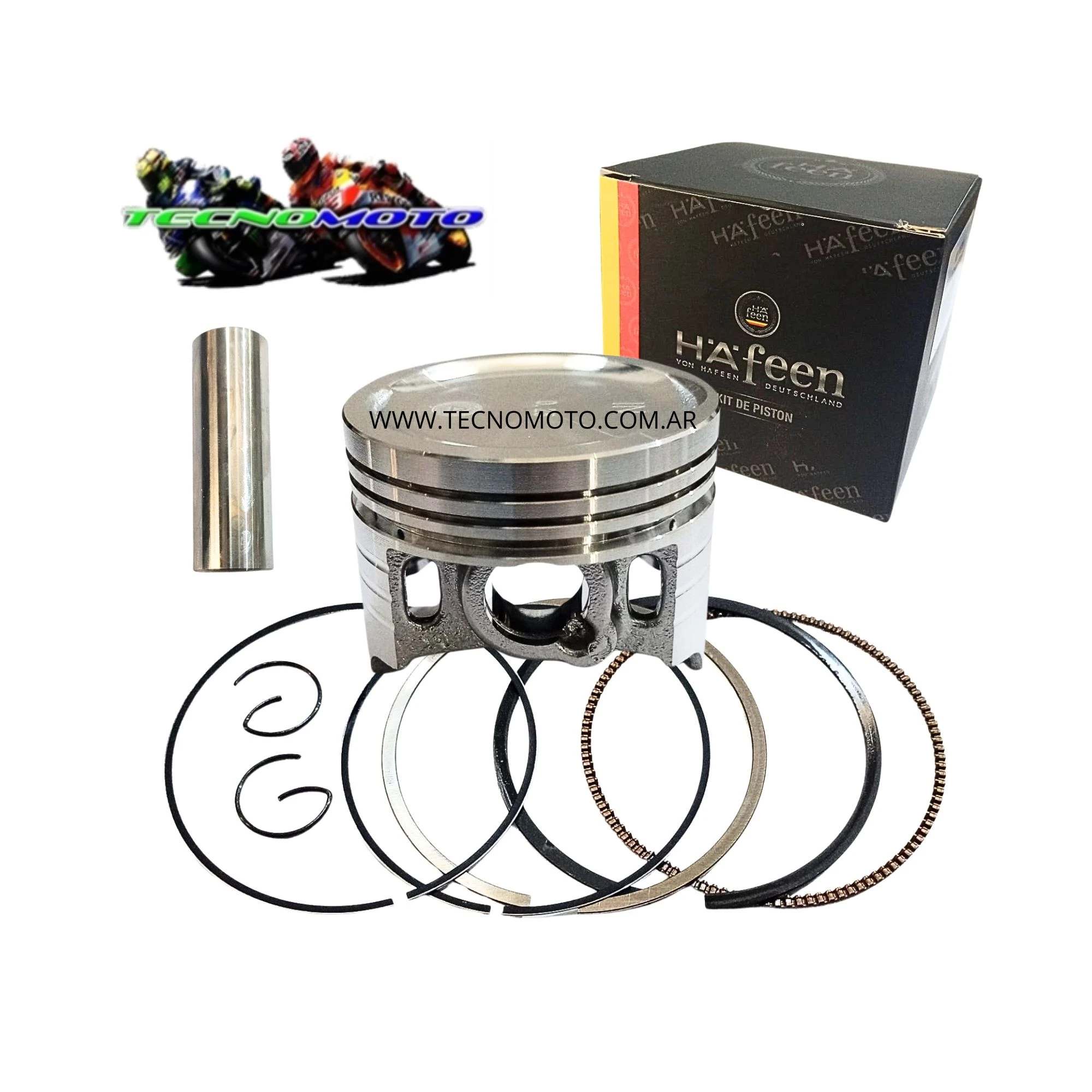 KIT PISTON HONDA 110 WAVE S (50MM/0.80) 0.25 -49124