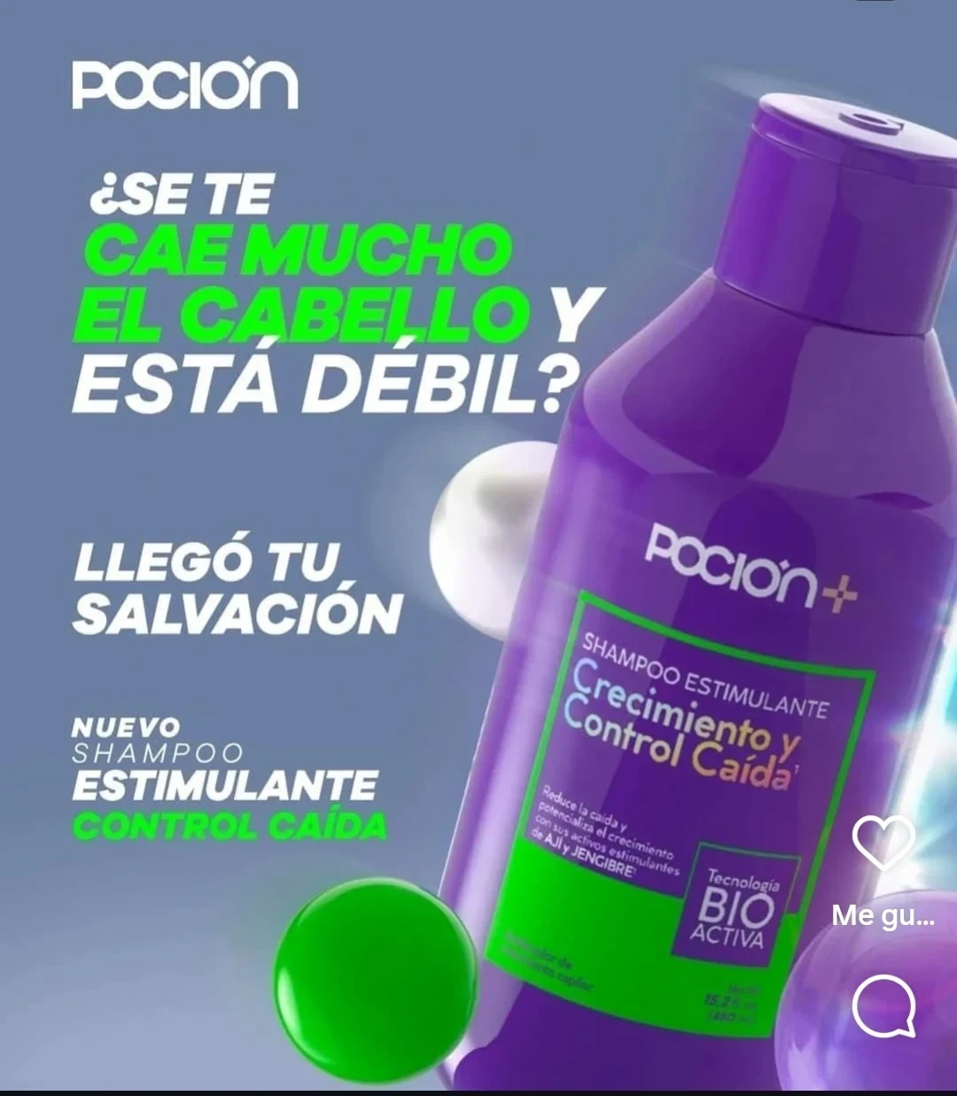 la pocion shampoo crecimiento y caida 450ml