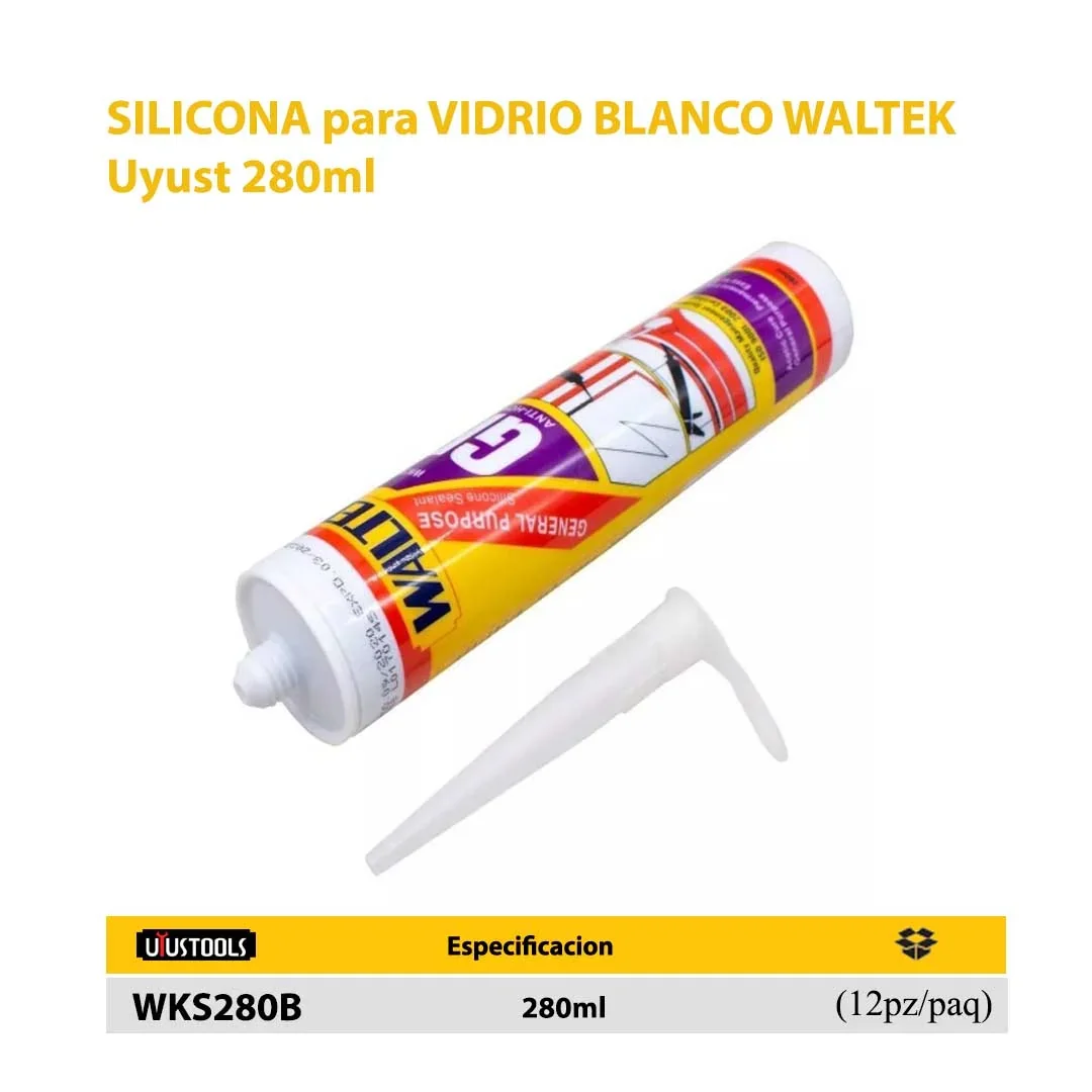 SILICONA TUBO MULTIUSO BLANCO WALTEK Uyust 280ml