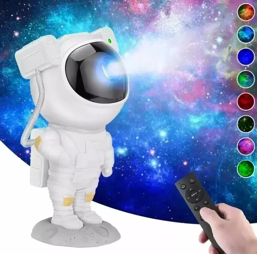 PROYECTOR ASTRONAUTA ESTRELLAS 6