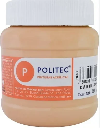 Politec pintura carne  frasco 20 ml
