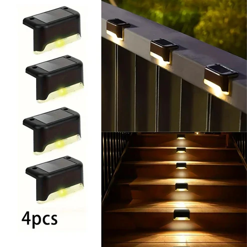 Kit X4 Luces led automáticas solares