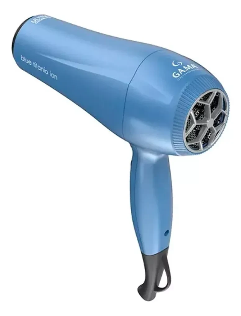 SECADOR DE PELO GAMA BLUE TITANIUM  2