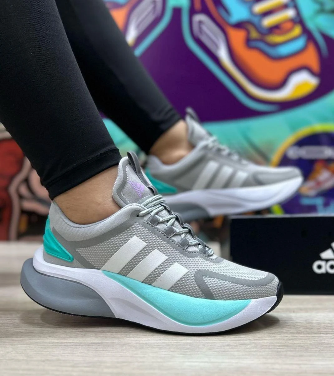 Adidas Napoli Dama Gris 