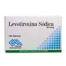 LEVOTIROXINA 50 MG X 100 TAB COLMED-PROCAPS