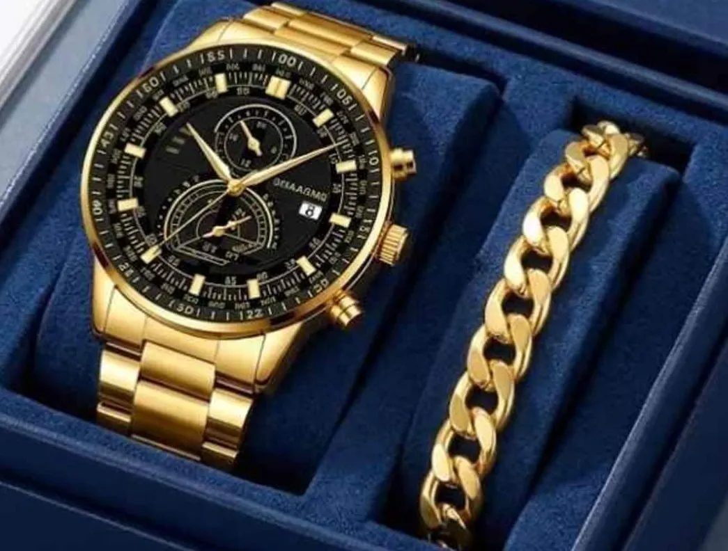 Reloj y Pulsera Caballero Galant