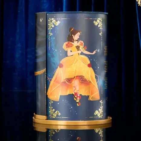 Muñeca Bella de edición limitada – La Bella y la Bestia – Colección de diseño Disney Serie de baile – 12' 5