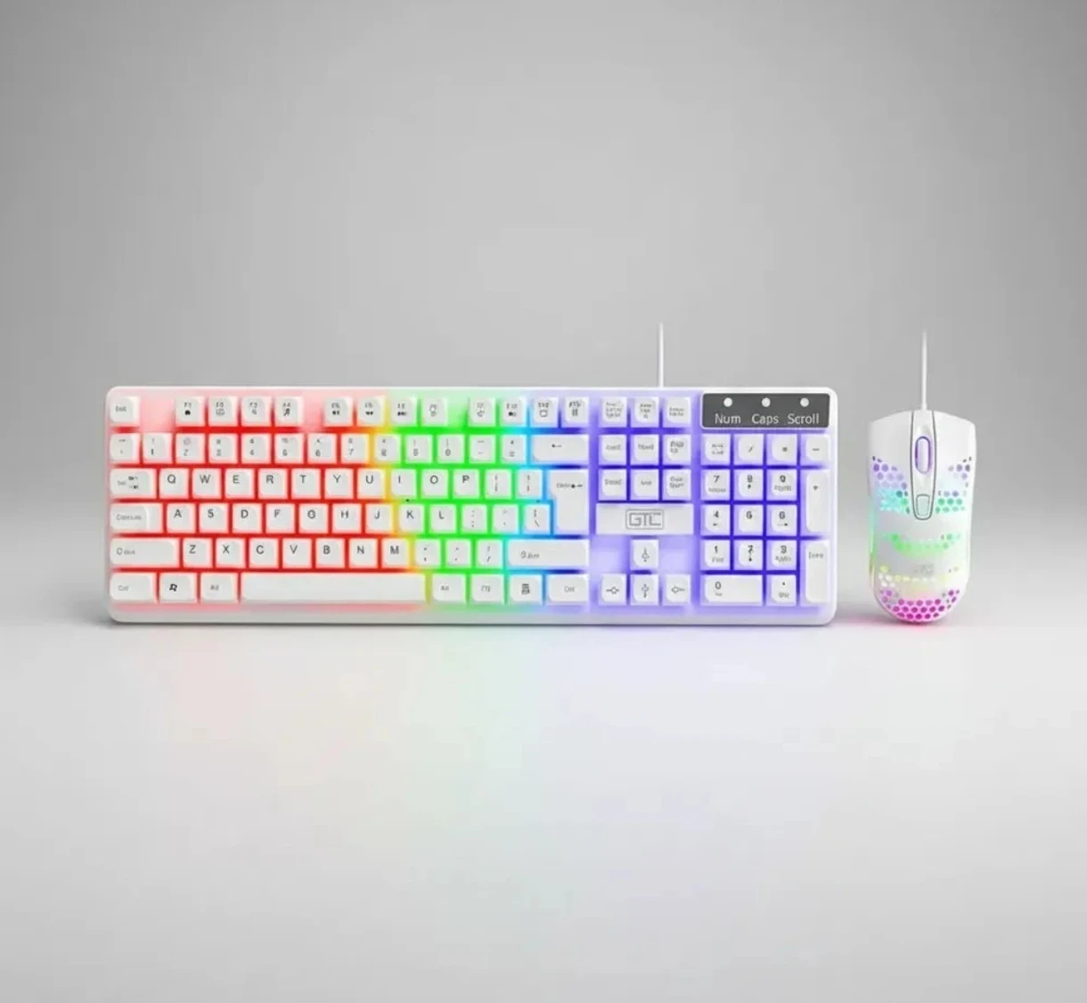 COMBO GAMER GTC CBG-025 Blanco 4