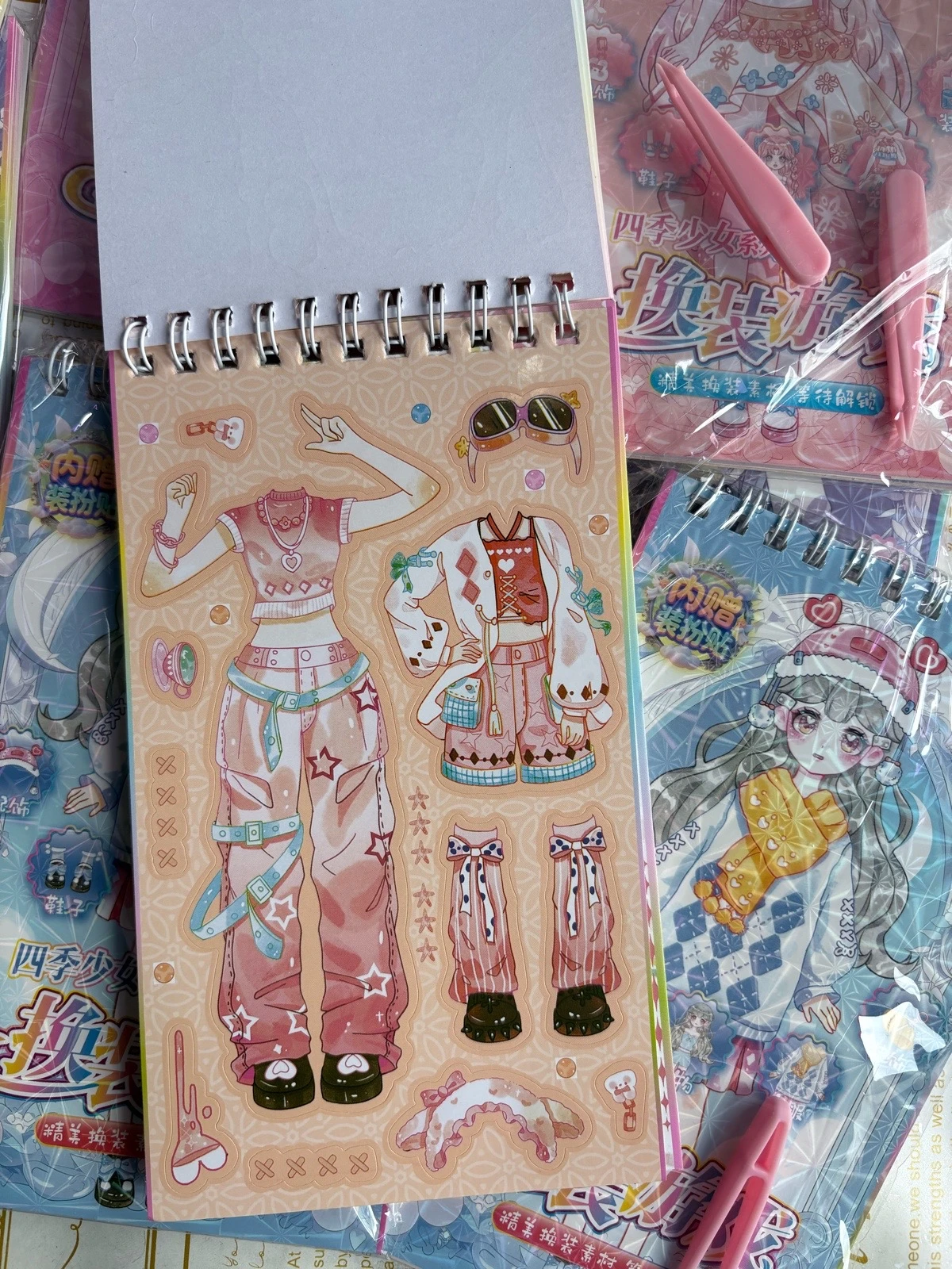 DOCENA DE ESCENARIOS STICKERS  6