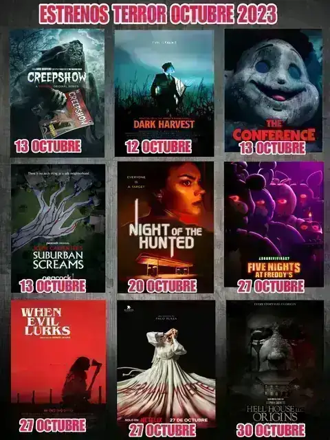 Estrenos terror 2023 