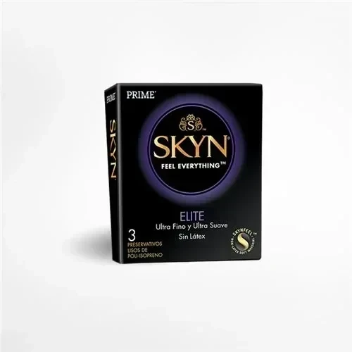 Preservativos Skyn Elite Ultrafino Ultrasuave X3