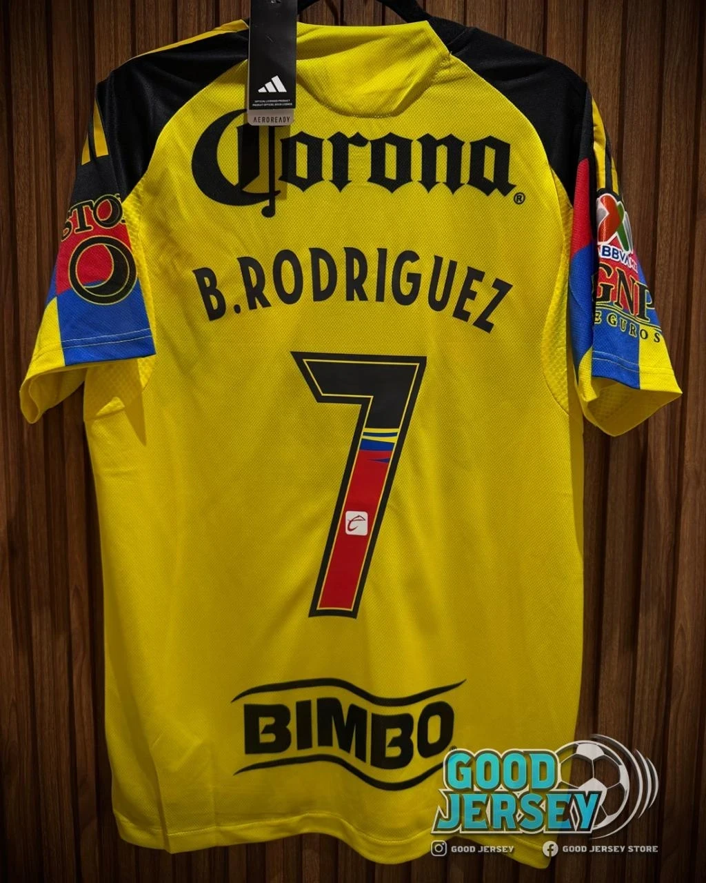 Jersey America Manga Larga Version Aficionado 3