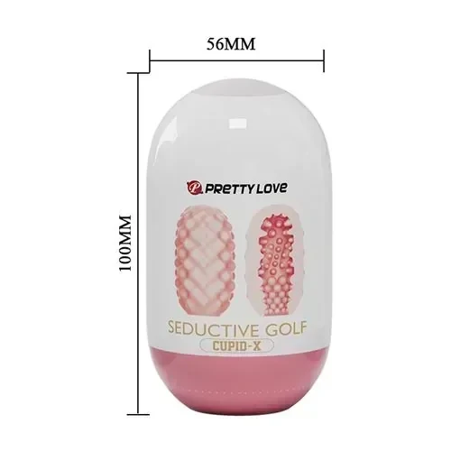 Masturbador Huevo Egg Seduction Golf 10Cm X 5.6Cm 3