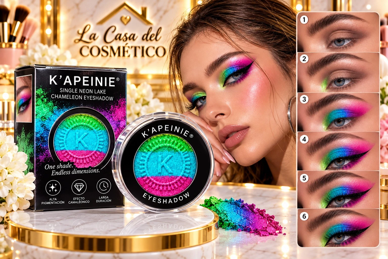 lumera sombra fantasia camaleonica neon