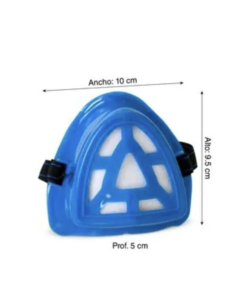 MASCARILLA AS AZUL PARA POLVO ECONÓMICO  2