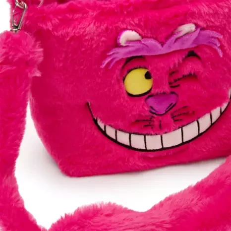 BOLSO BANDOLERA DE PELUCHE DEL GATO DE CHESHIRE 2