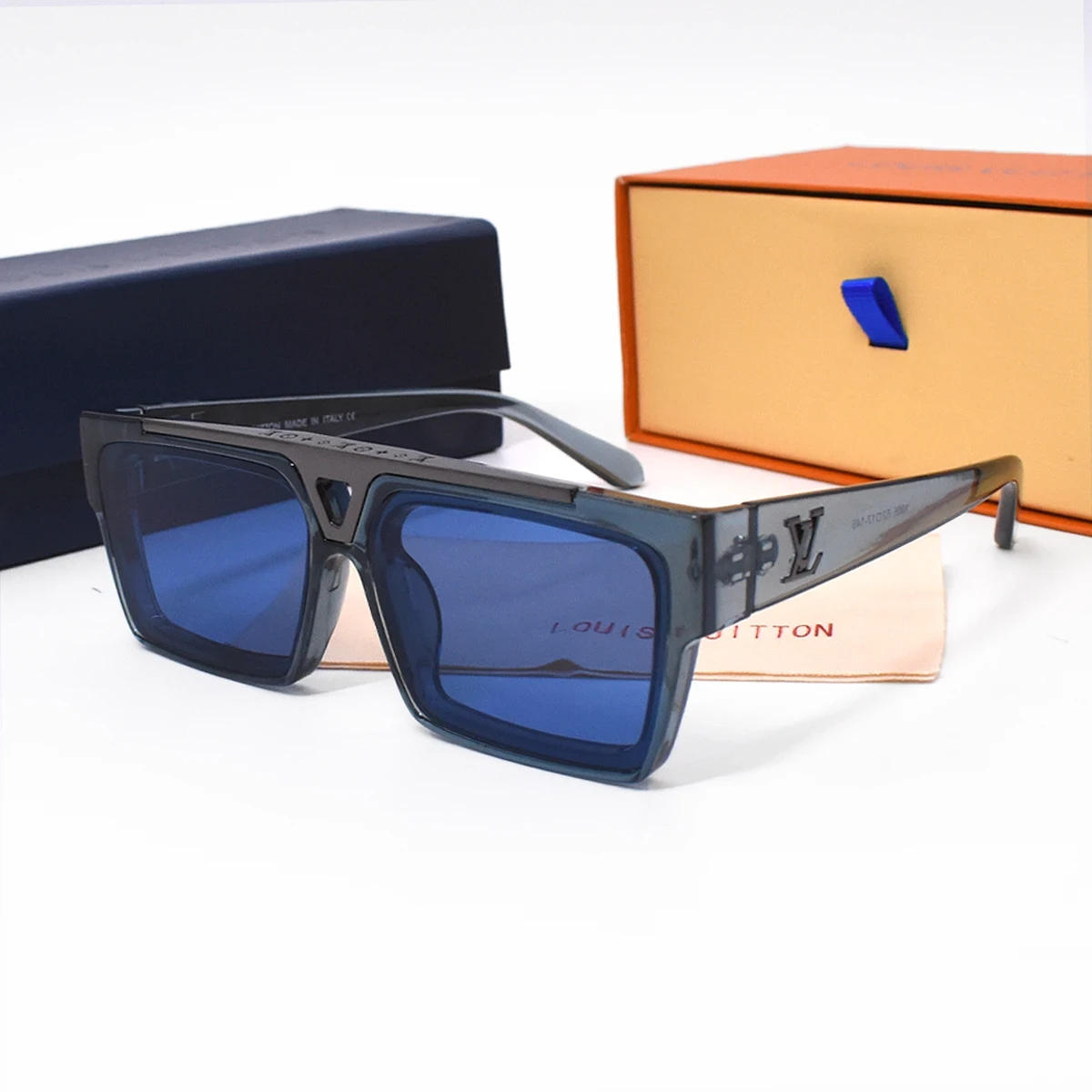 Lentes De Sol Louis Vuitton Azul 6