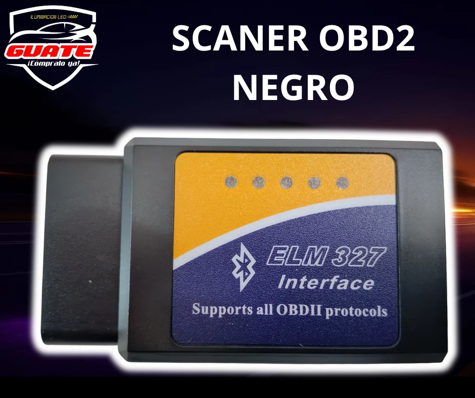 SCANNER OBD2 NEGRO 