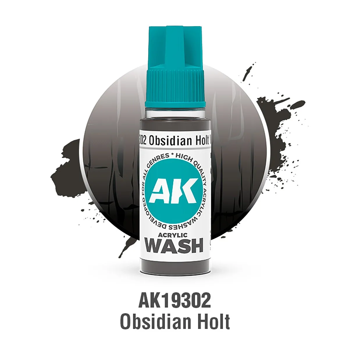 OBSIDIAN HOLT – ACRYLIC WASH - AK19302 