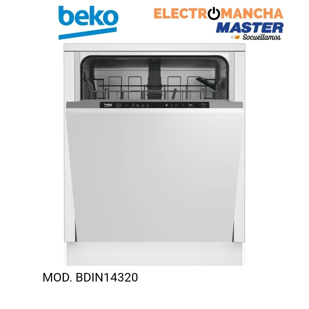 LAVAVAJILLAS INTEGRACION BEKO BDIN14320 13 CUB. E
